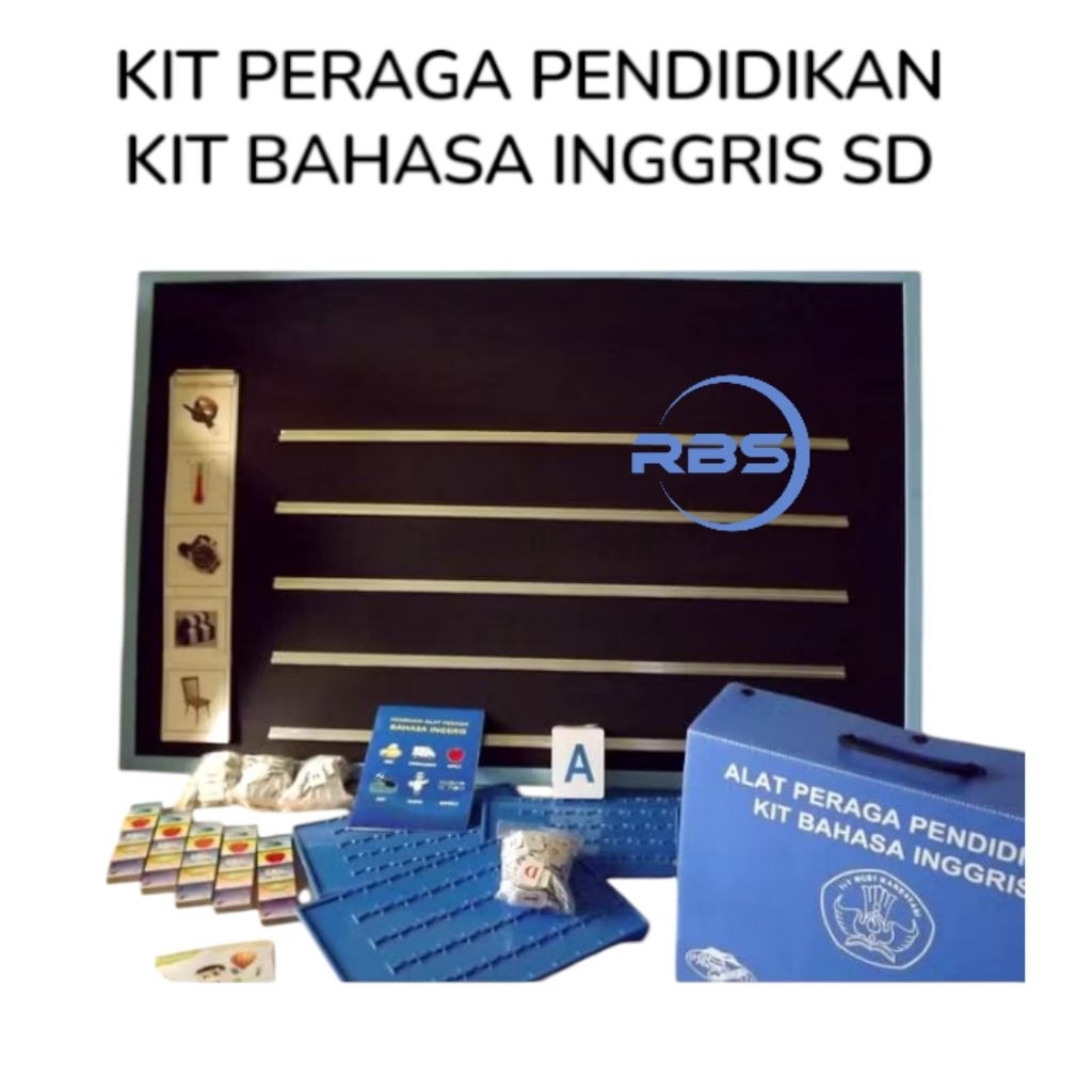 

KIT ALAT PERAGA PENDIDIKAN BAHASA INGGRIS SD ISI SATU SET