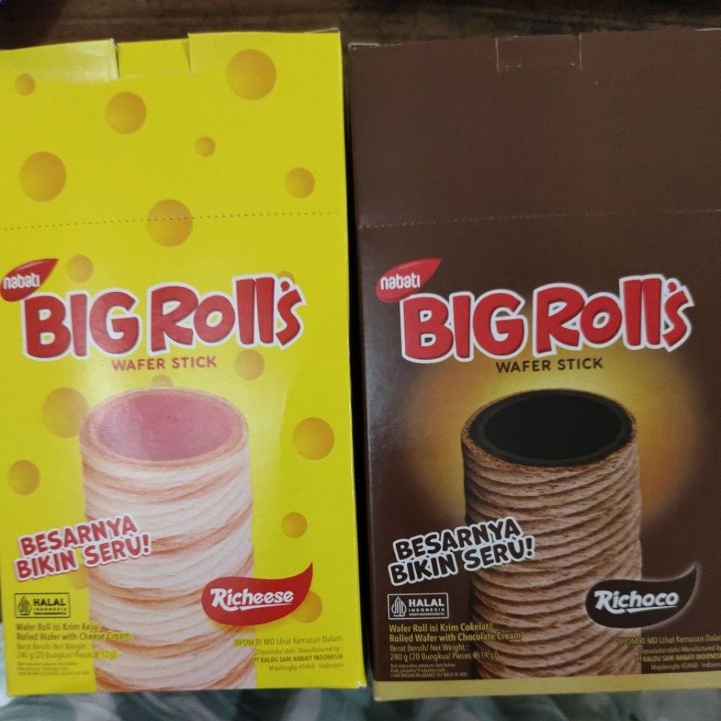 

Big rolls wafer stick (20 bingkus@12gr)