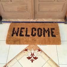 Keset Anyam | Keset Anyam Sabut Kelapa | Keset Welcome