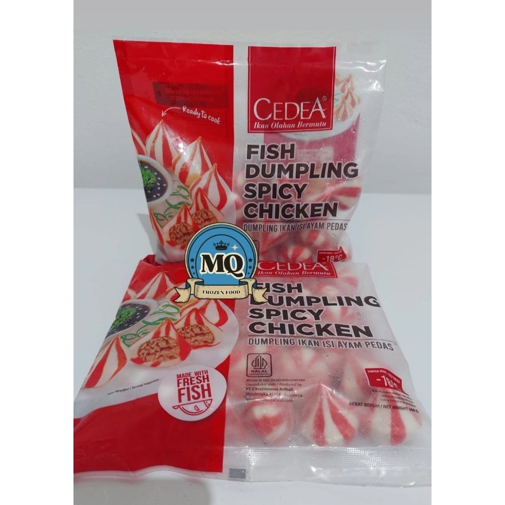 

Cedea Fish Dumpling spicy chicken 500gr