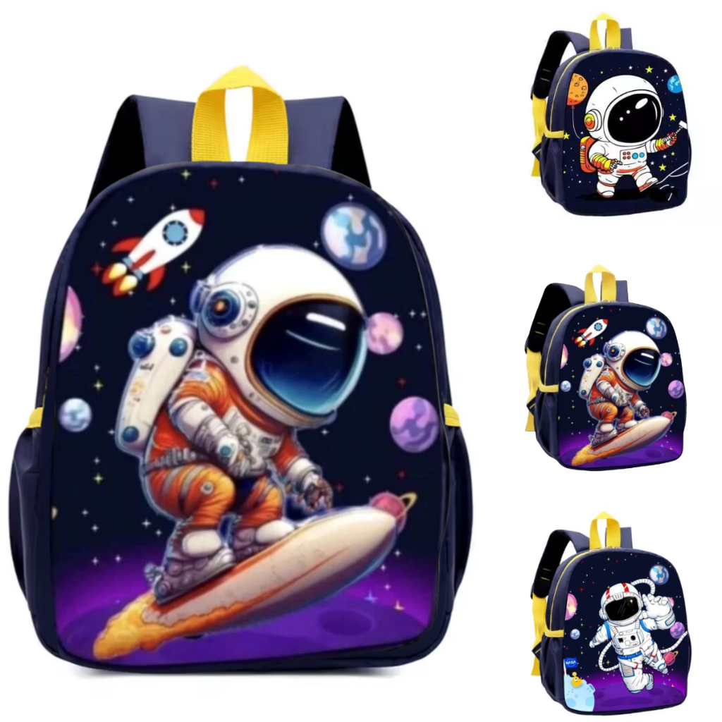 Tas Sekolah Anak Karakter - Tas Ransel Sekolah Anak TK / PAUD Karakter Astronaut