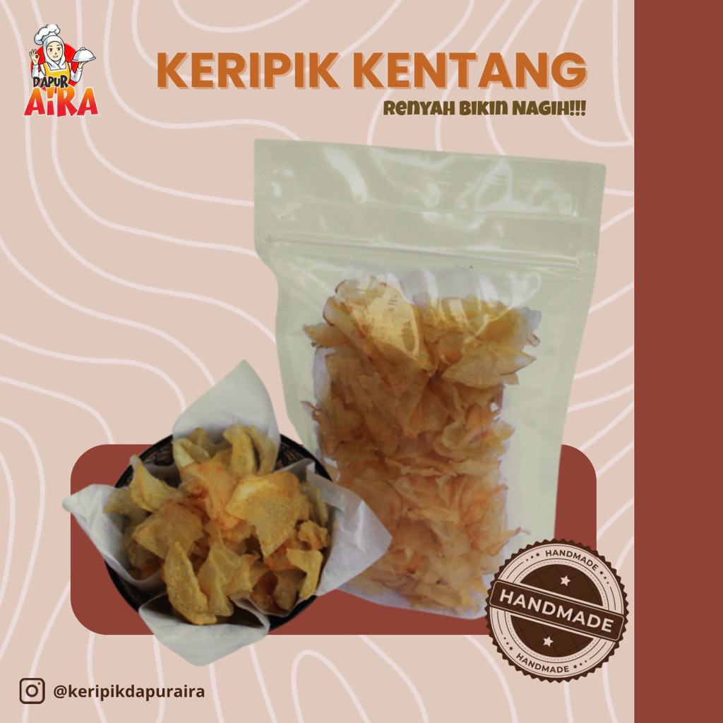 

Keripik Kentang Super Tipis Dapur Aira