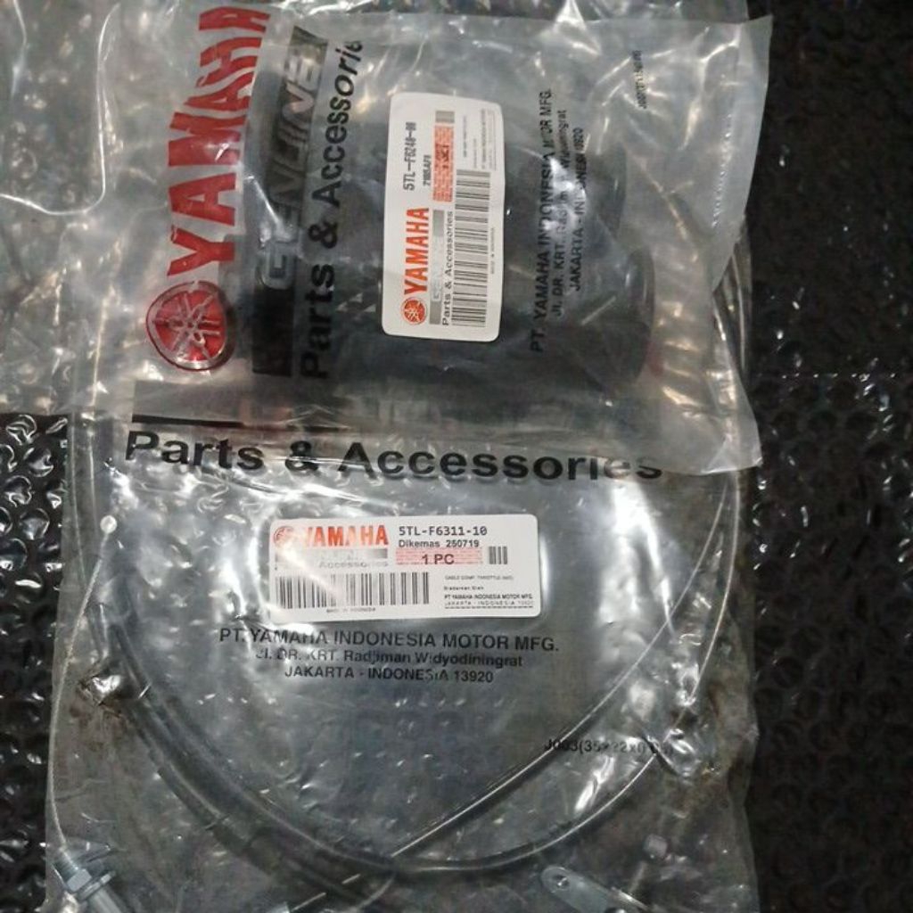 Kabel gas + Handgrip mio sporty