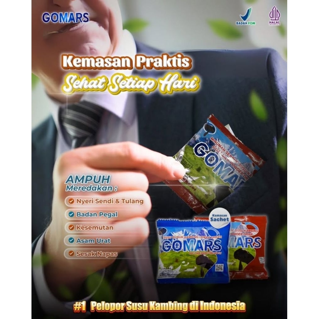 

Gomars susu kambing sachet