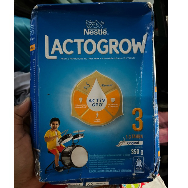 

Lactogrow 3+ original 350gr {baca deskripsi}