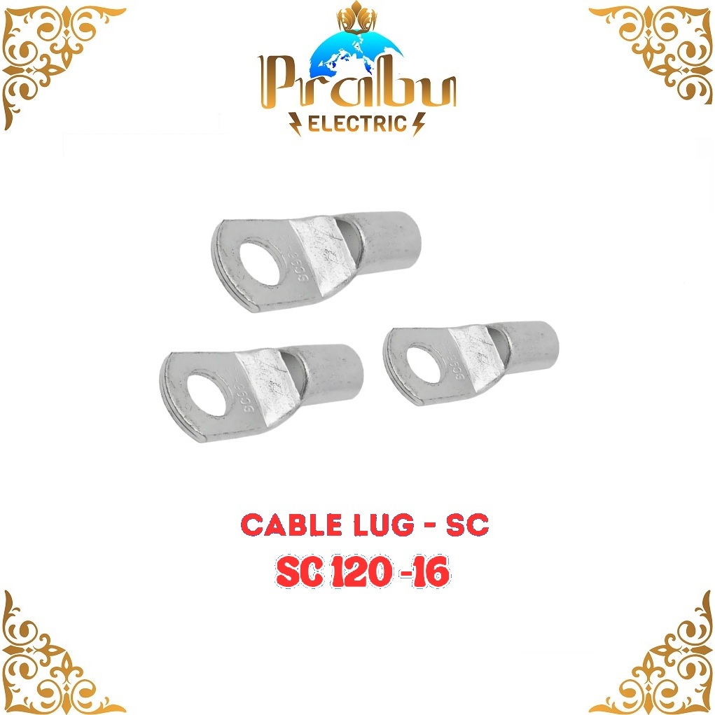 KABEL SKUN/SKUN CABLE SC 120 - 16 Sekun 120mm Baut M16 TEMBAGA ASLI