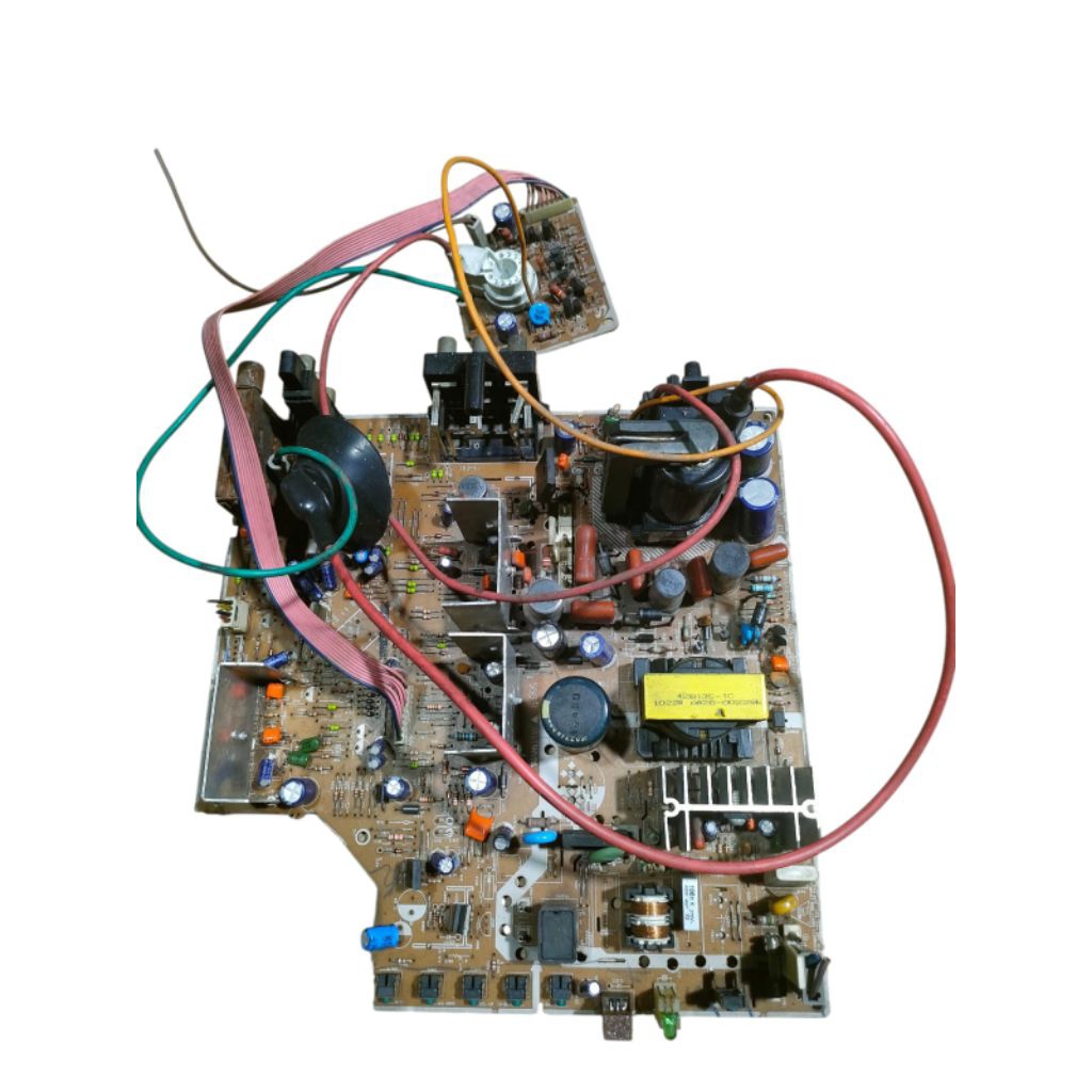 mesin tv Samsung slim21in copotan dari tv blum uji tes/gembling