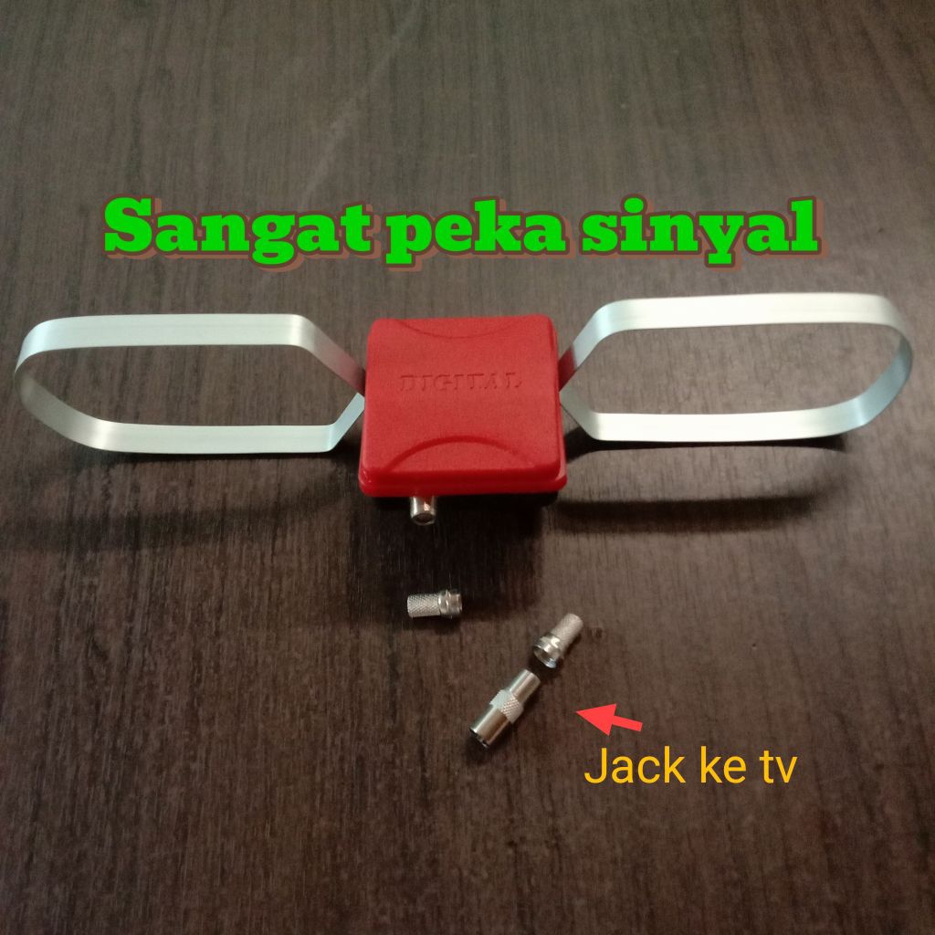 Driven Antena TV Digital Super peka Plus Jack Drat Ke TV