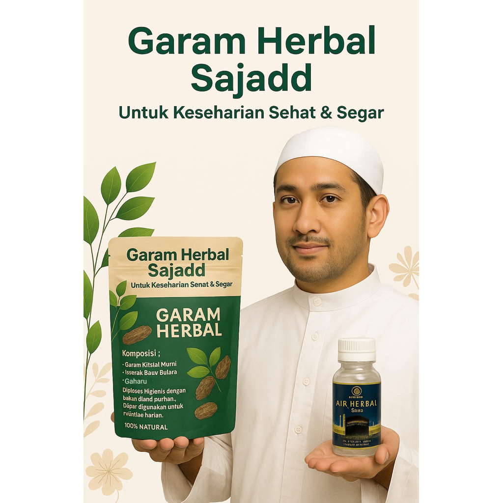 

Garam terapi sajada 750grm