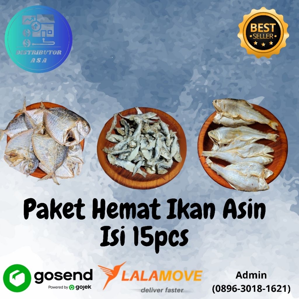 

IKAN ASIN LAUT PANGANDARAN 100% TANPA PENGAWET PAKET HEMAT & PAKET SULTAN