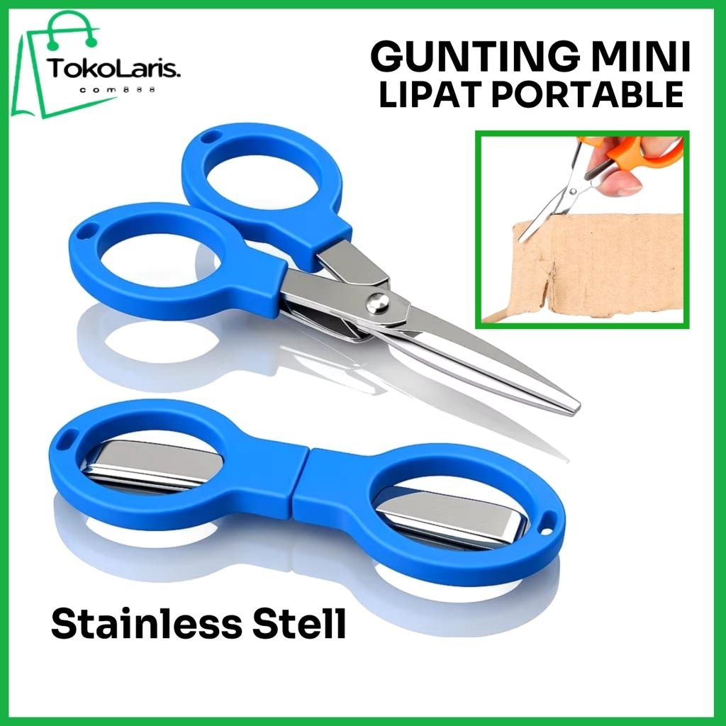 

Gunting Mini Lipat STL Portable Gunting Kertas Kecil Model Kacamata Sangat Tajam dan Praktis Bisa di Lipat dan Mudah Untuk di Bawa - RANDOM COLOUR