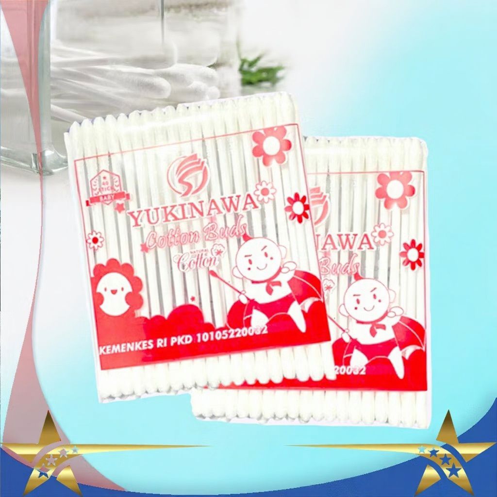 YUKINAWA Cotton Bud Baby 40 pcs Pembersi Telinga Bayi
