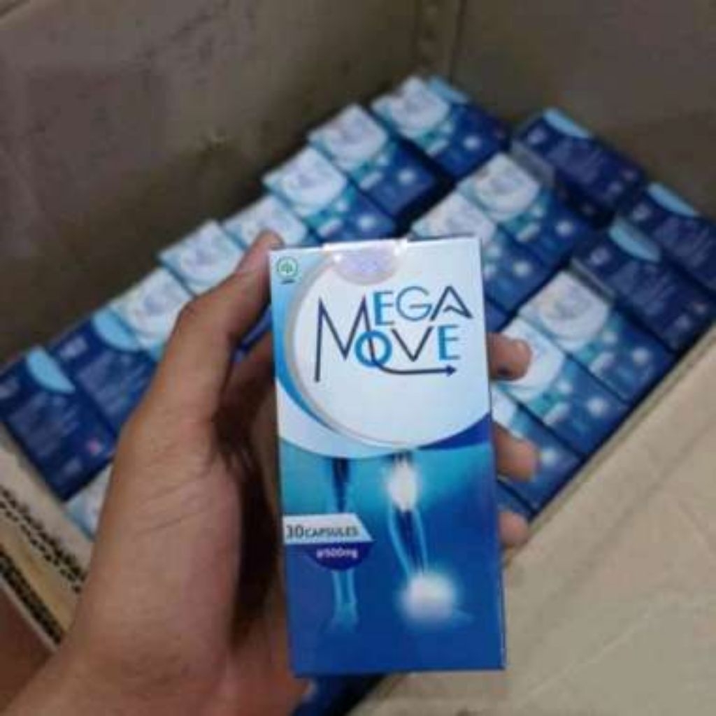 MEGAMOVE Obat Herbal Kapsul Nyeri Sendi dan Tulang