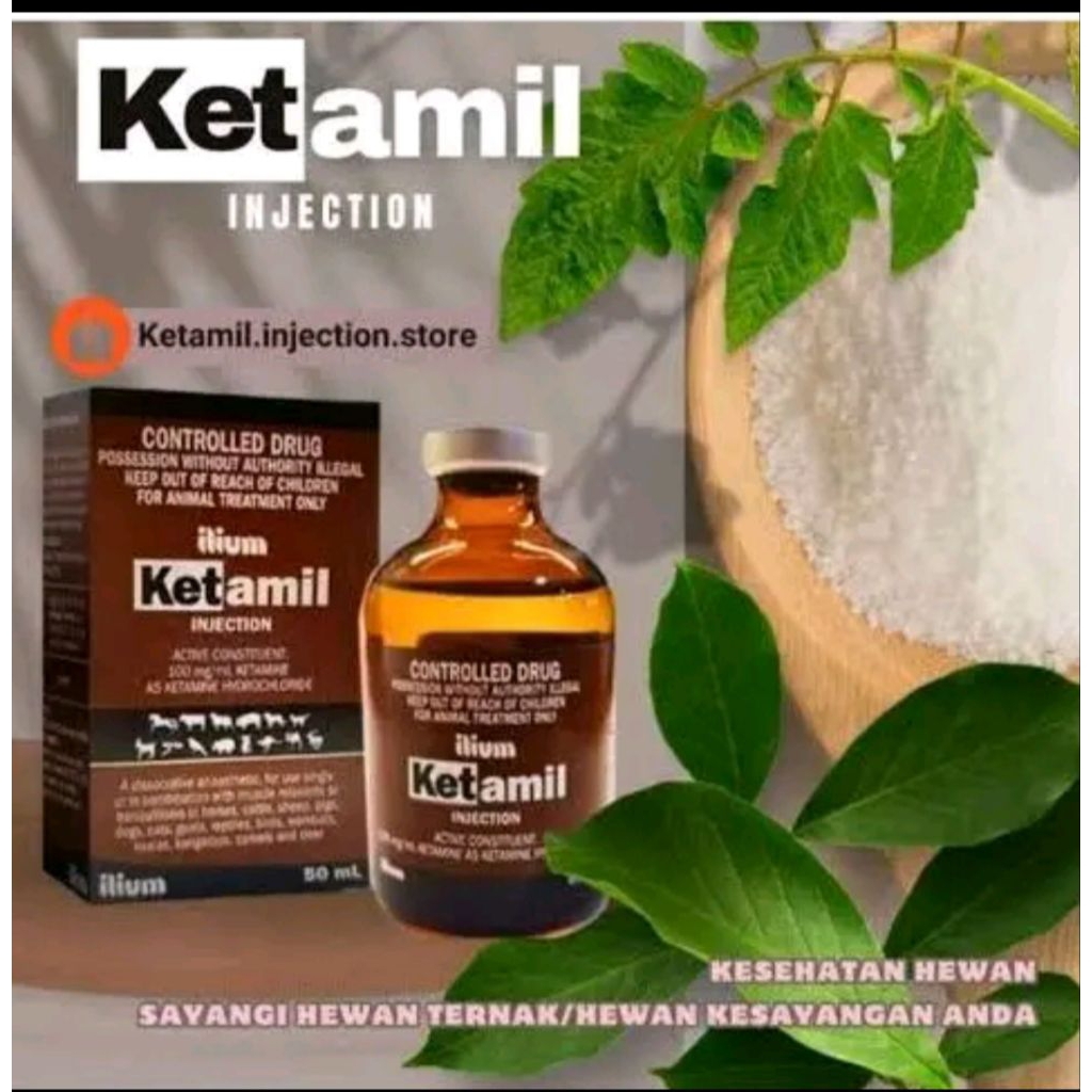 Distributor Resmi Ketamil Illium AsliOriginal 50ml