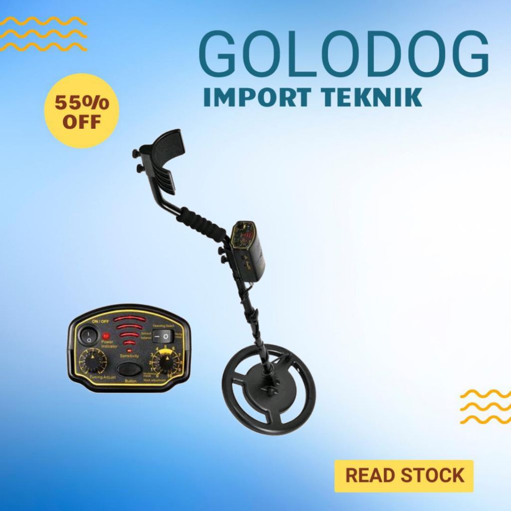 Metal Detector UnderGround emas gold hunter 1.5m smartsensor AR944M