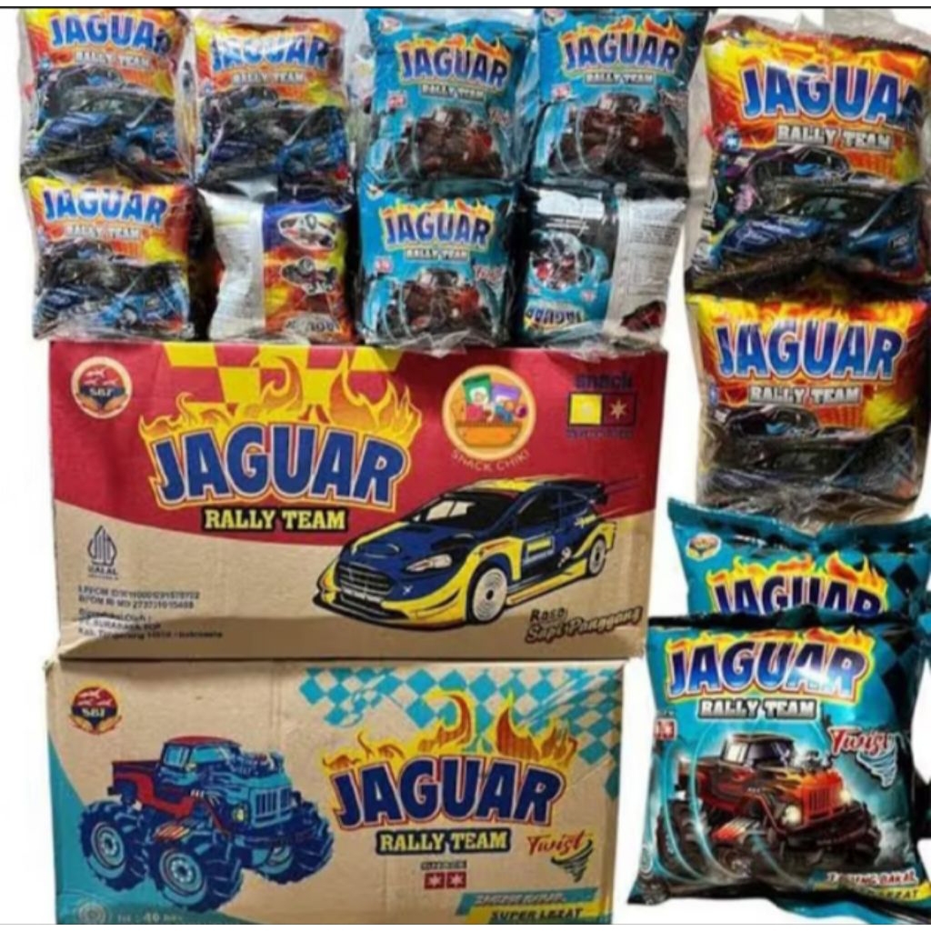 

Ciki Jaguar Snack Berhadiah Uang Tunai isi 10pcs 20gr