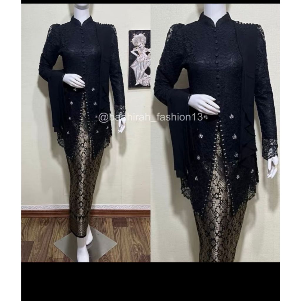 KEBAYA LESTY SET SELNDANG + ROK / KEBAYA WISUDA /KEBAYA ON SET SONGKET /
