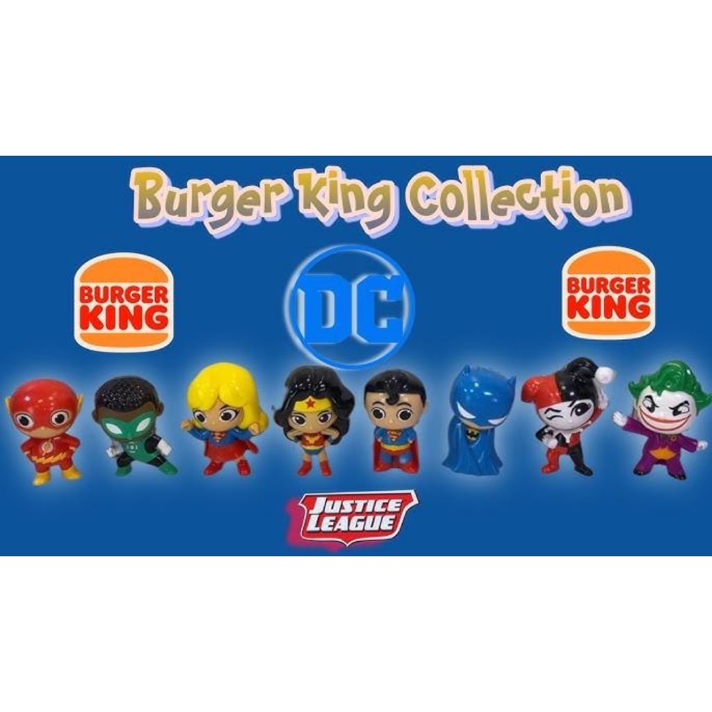 FIGUR BURGER KING TOYS - DC JUSTICE LEAGUE