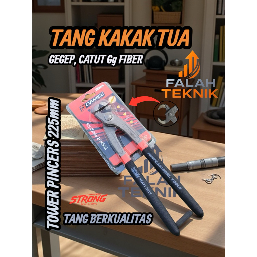 Tang gegep 9 inch/tang catut/tang kakatua/tang pincer kawat baja 9"