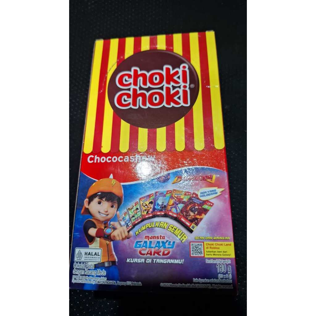 

pasta stik coklat choki choki 180gr (20pcx9gr) 1 box