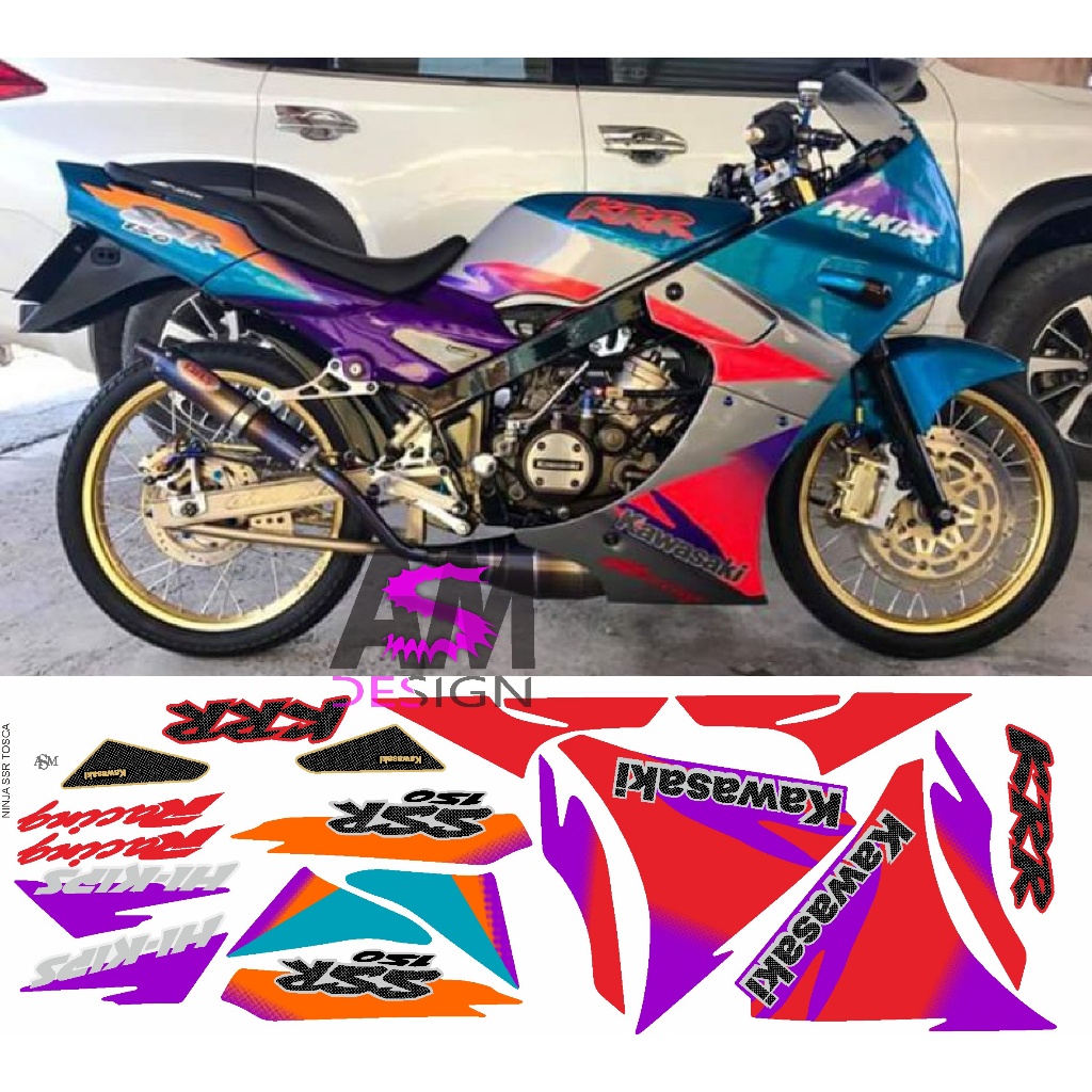 STRIPING STIKER NINJA SSR THAILAND 1997
