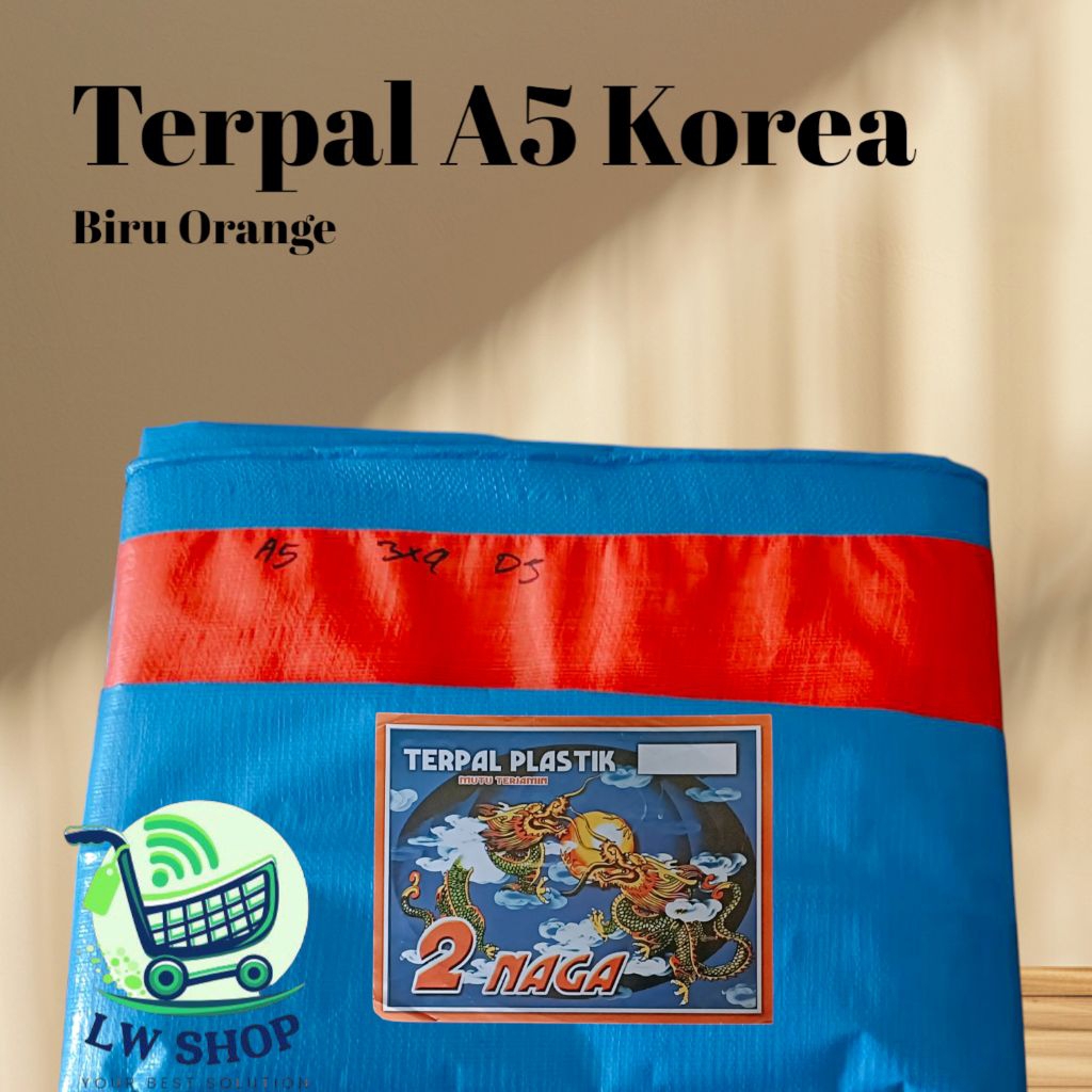 Terpal A5 Korea/ Terpal A5 Custom/Terpal A5 Biru Orange