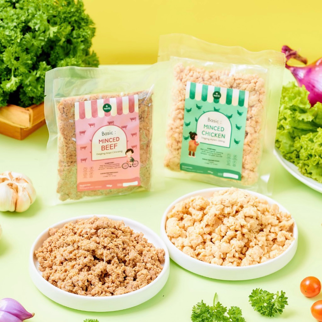 

DAGING GILING BERBUMBU MINCED BEEF & CHICKEN | MENU MPASI- NUTRITI