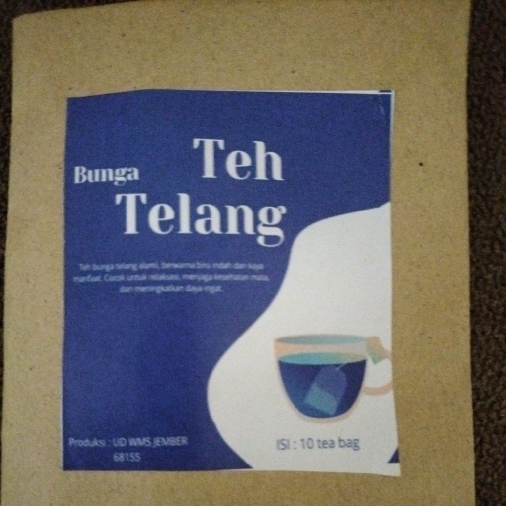 

TEH BUNGA TELANG