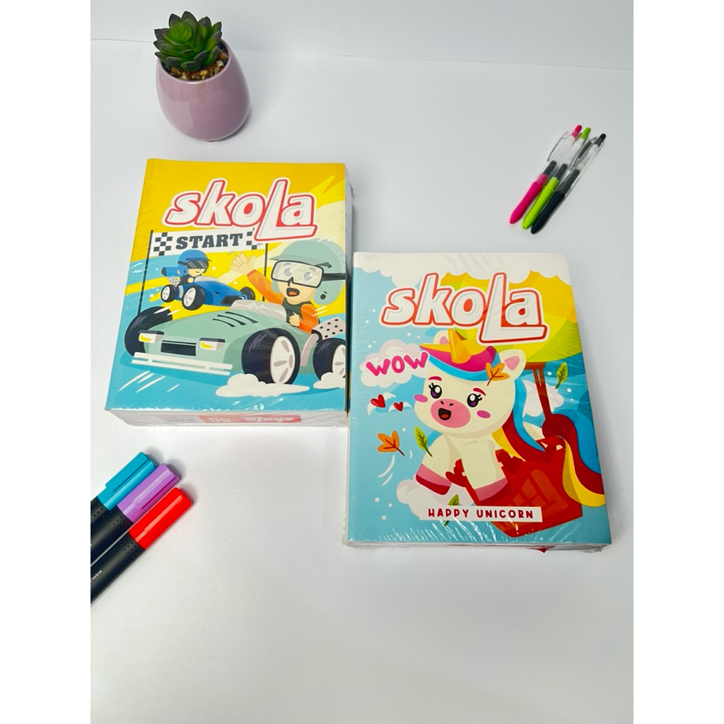

(10 PCS) Buku Tulis Siswa Sekolah Skola isi 58 Lembar