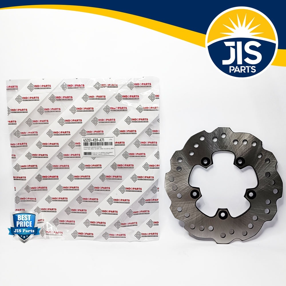 PIRINGAN CAKRAM DISC BRAKE DEPAN VARIO 150 NEW VARIO 125 ALL NEW INDOPARTS