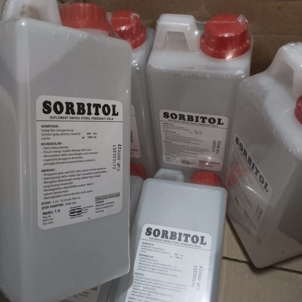 sorbitol 1 liter (untuk ayam doc)