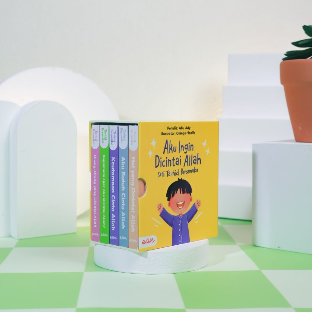 Boardbook Aku Ingin Dicintai Allah Seru Tauhid Pertamaku - Boardbook Bayi 0+ - Buku Anak Muslim Usia
