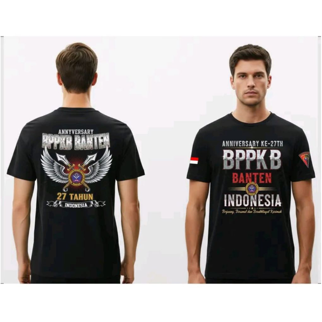 Kaos Distro Anniversary Bppkb Banten Indonesia