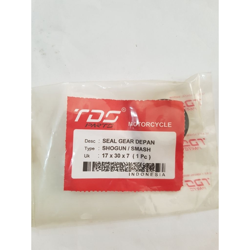 Seal Gear Depan Motor SHOGUN/SMASH Merk TDS
