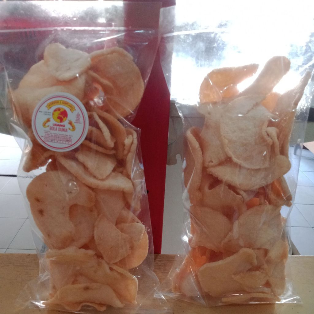 

Kemplang udang goreng