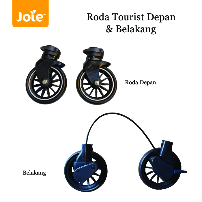 Joie Roda Stroller Tourist Depan & Belakang