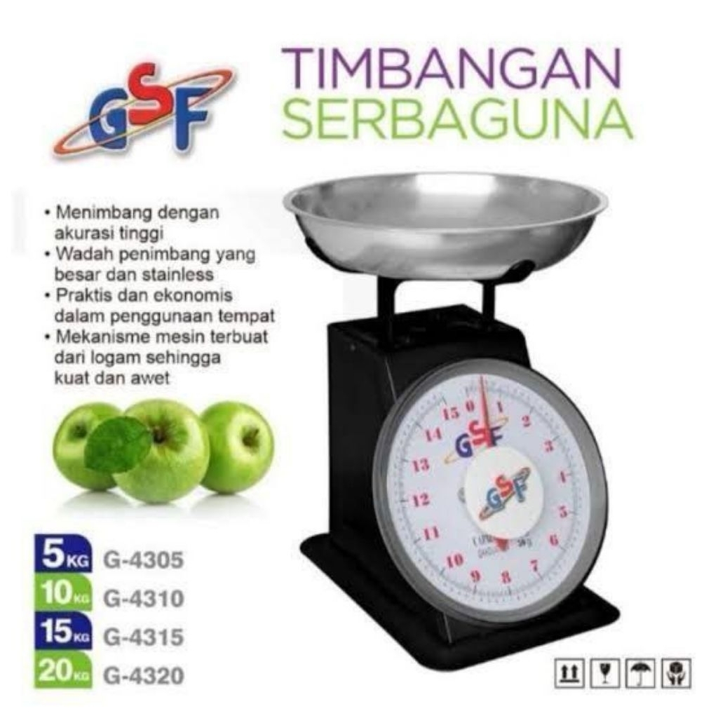 20kg GSF Timbangan Duduk /Buah/sayur/daging/sembako