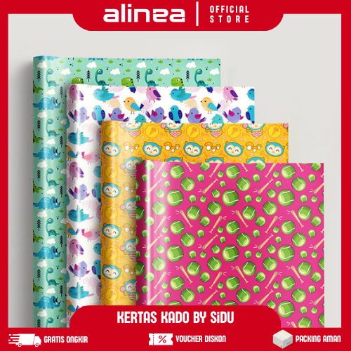 

[50 PCS] BUNGKUS KADO SIDU LUCU DAN AESTHETIC UNTUK KADO ULANG TAHUN