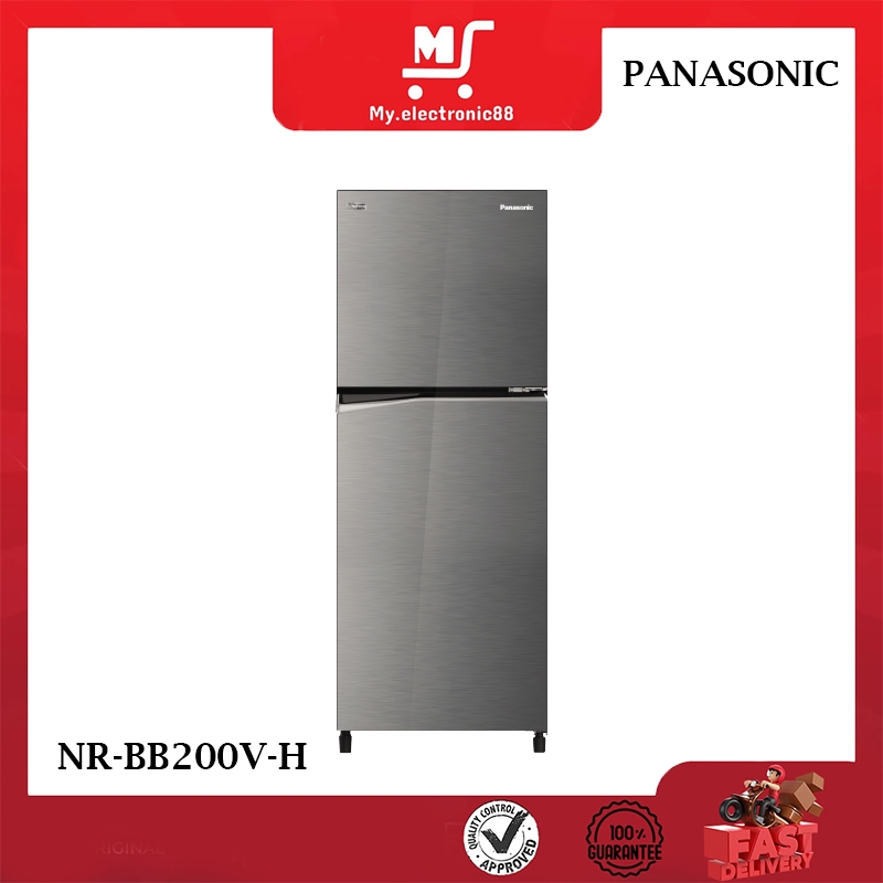 PANASONIC KULKAS 2 PINTU (NR-BB200V-H)