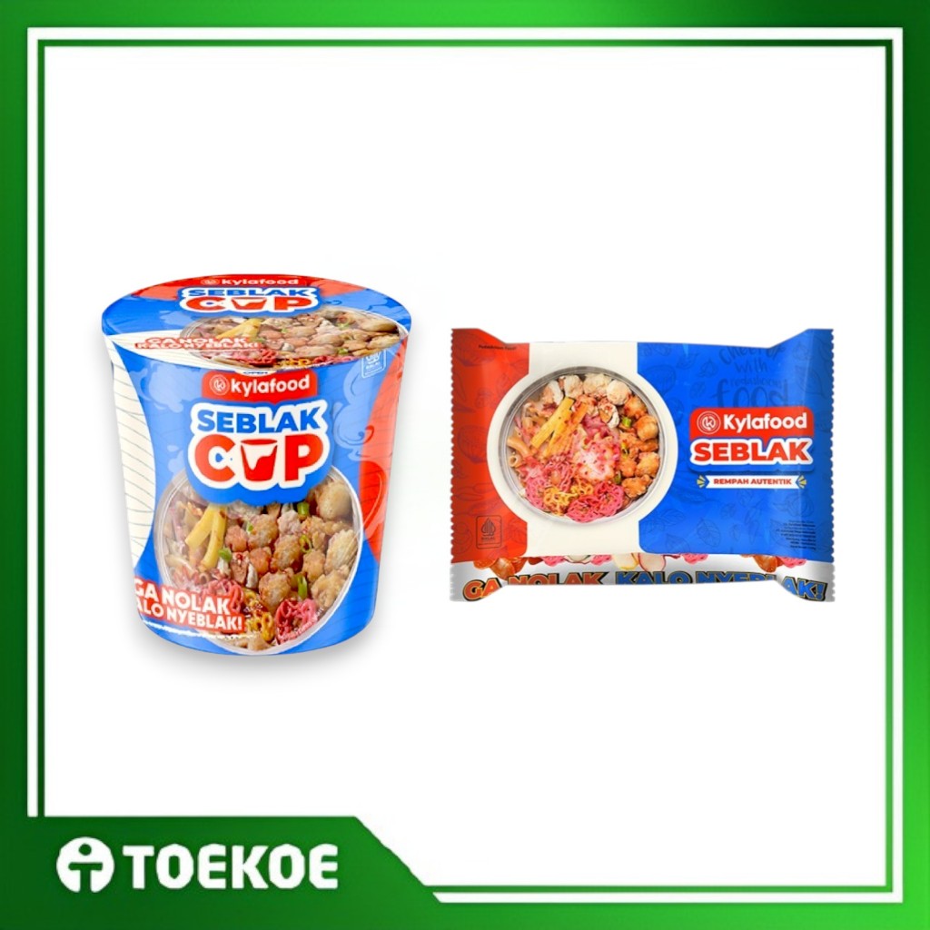 

TOEKOE Kyla Food Seblak Rempah Autentik 120GR Cup 90GR Instan