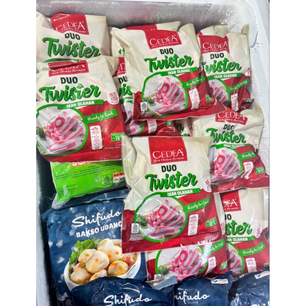 

Cedea twister 500gram 33pcs