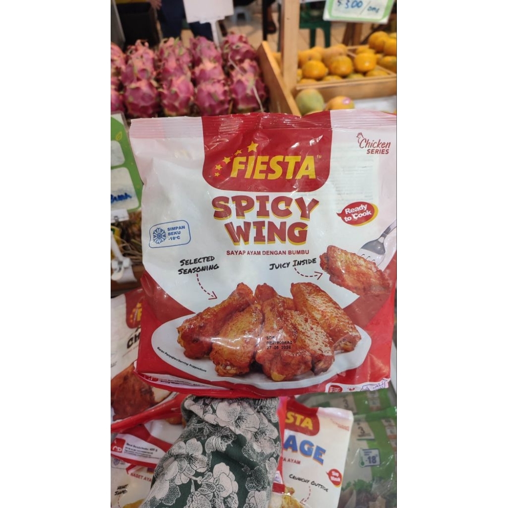 

Fiesta DS Spicy wing 400gr