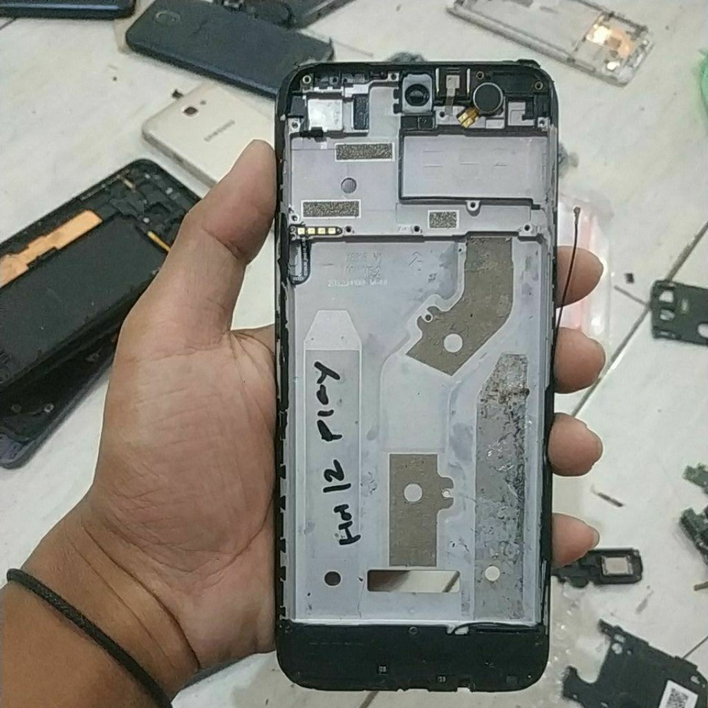 frame fulset bekas infinix hot 12 play