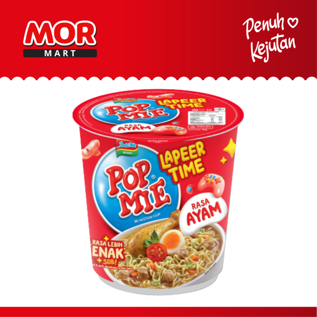

POP MIE Rasa Ayam Mi Instan Cup 75 gr