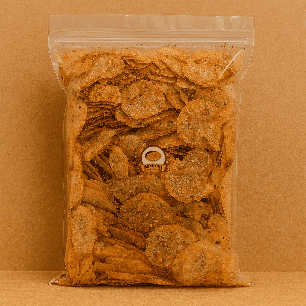 

Kripik Kaca Isi 1Kg Kripca Camilan Snack Pedas Daun Jeruk Gurih Renyah