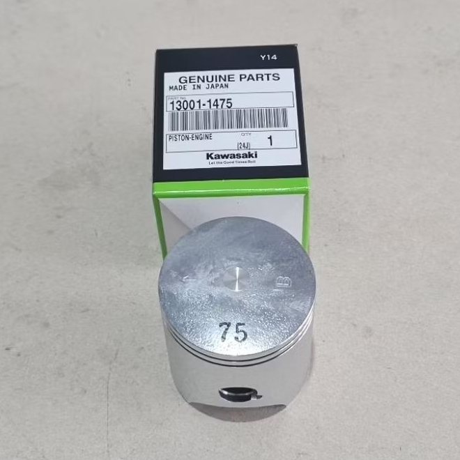 PISTON NINJA B 75 NINJA R/RR ONLY TANPA RING ORI JAPAN KAWASAKI