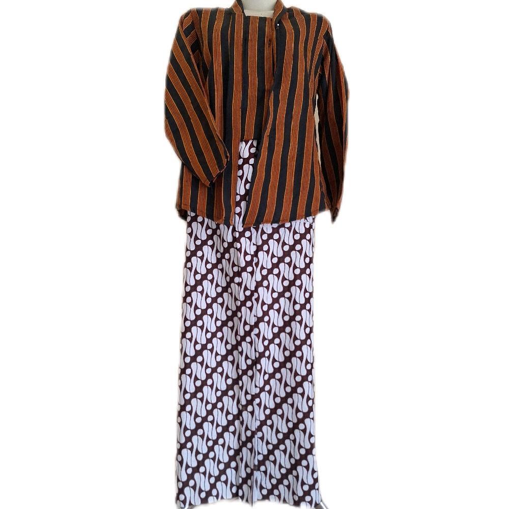 SETELAN KEBAYA DEWASA (BAJU LURIK+ ROK WIRU)