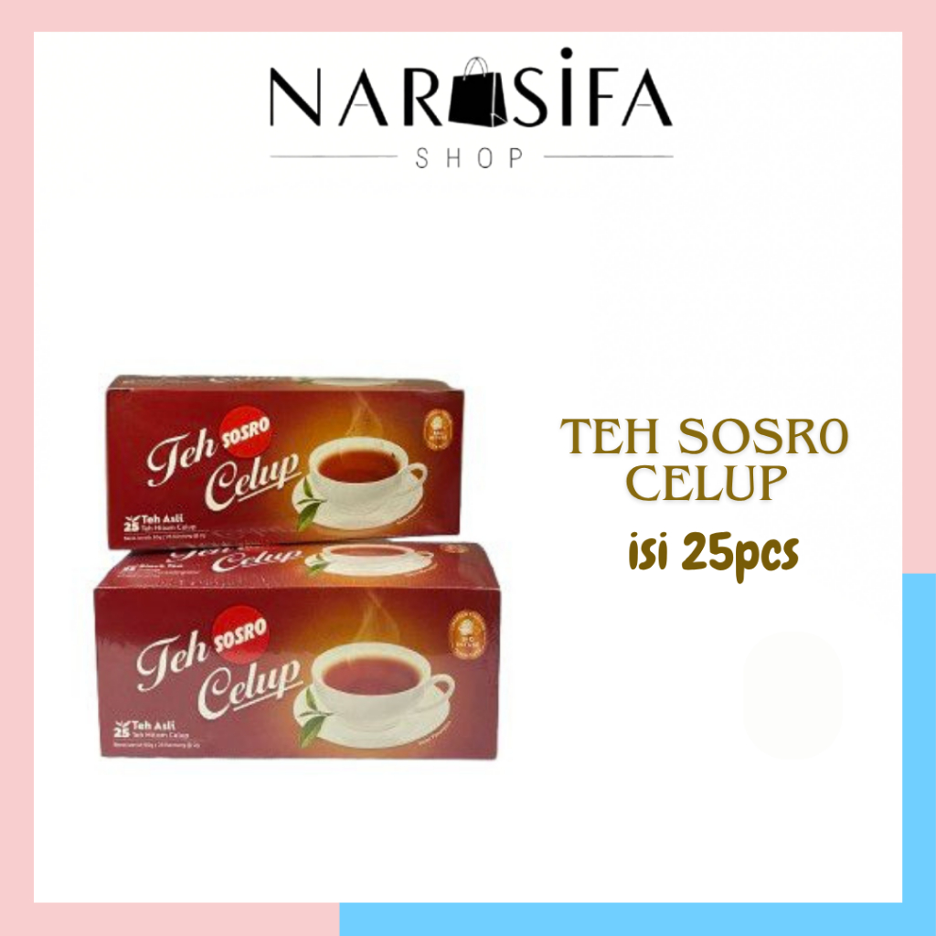 

Teh Celup Sosro Isi 25 Kantong
