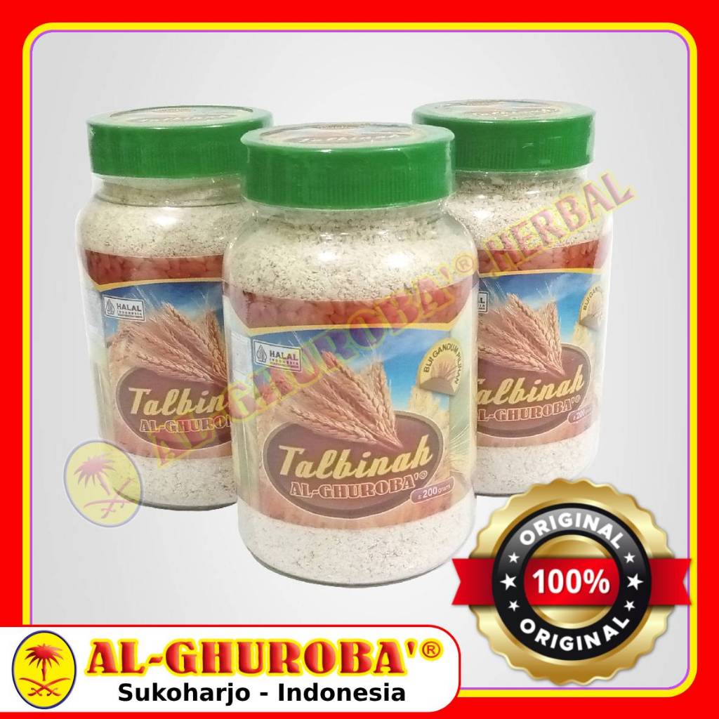 

Talbinah Bubur Gandum 200gr Al-Ghuroba Halal