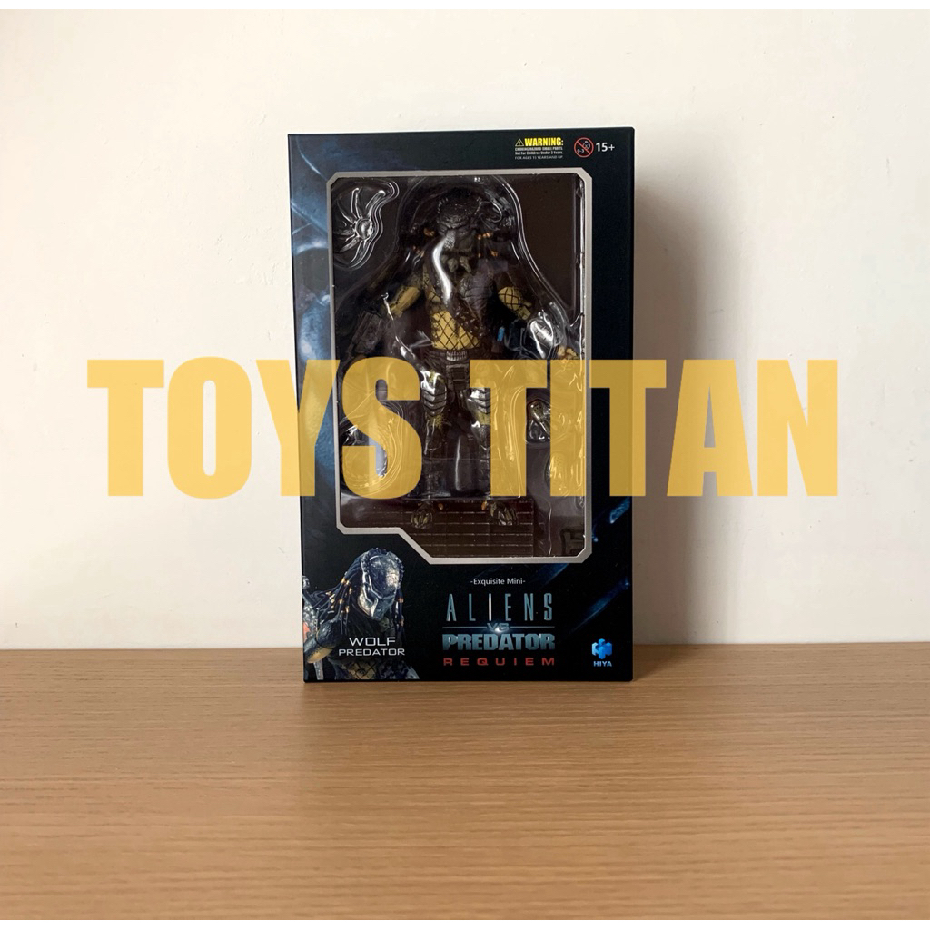 Hiya Toys AVP Requiem Masked Wolf Predator